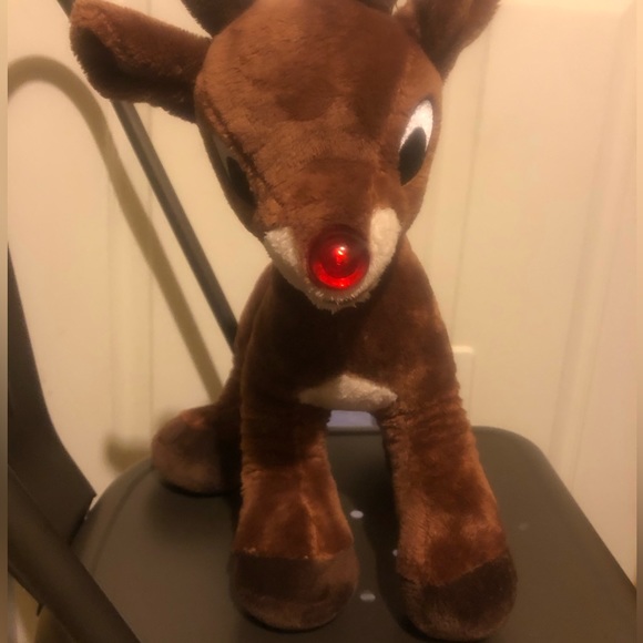 Rudolf red nose reindeer Dan Dee Collectors choice plush - - Picture 15 of 16